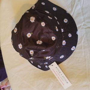 flower reversible bucket hat sun Alice & Olivia